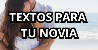 TEXTOS PARA TU NOVIA